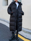 Elizabet – Women’s Long Warm Winter Puffer Jacket | Long Winter Style