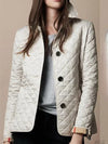 Corlette – Coat | Diamond-quilted classic cut