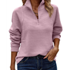 Kaspina – Women Jumper | Stylish half zip design