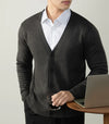 Zomar – Men’s Classic Cardigan Sweater | Clean, Timeless Design