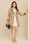Rowetta – Women’s Double-Breasted Trench Coat | Classic outerwear